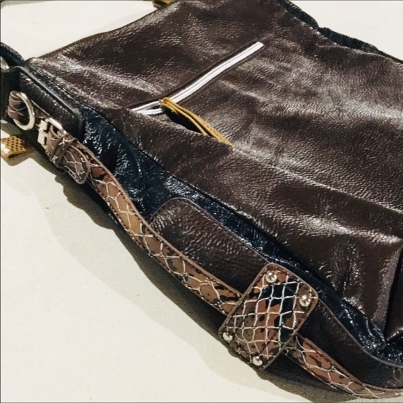 NICOLE LEE ••• Animal Print Shoulder Hobo - Picture 3 of 5